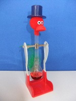 Buy glass drinking bird, Rocking stork, bobble bird, dippy bird, oiseau  buveur, drinking bird shop, hand boiler.