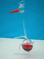 Buy glass drinking bird, Rocking stork, bobble bird, dippy bird, oiseau  buveur, drinking bird shop, hand boiler.