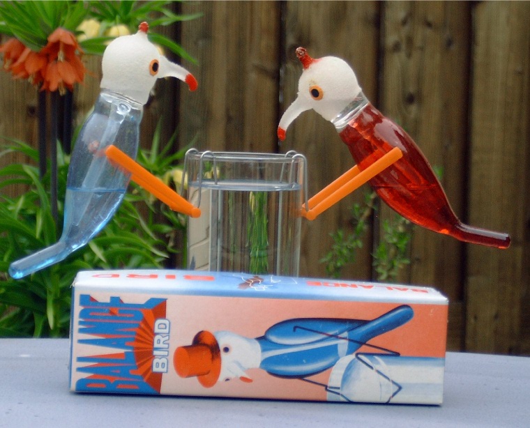 Drinking Balancing Bird